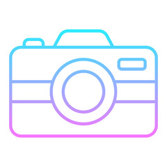 Camera Gradient Icon