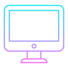LCD Gradient Icon