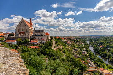 Saint Nikolas Cathedral, Znojmo town, Czech Republic.
