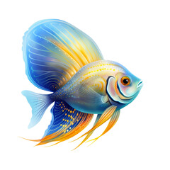 Fototapeta premium Blue Angel Fish