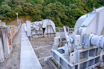 関西電力　笠置ダム　水力発電所