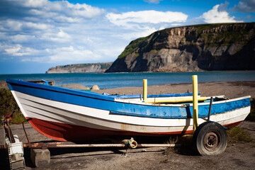 Altes Boot England / Old boat england Staithes