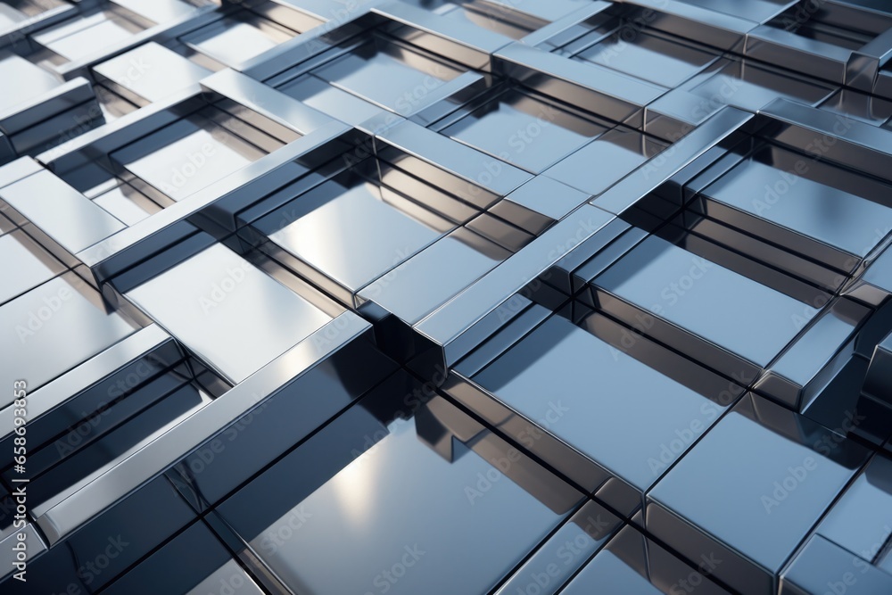 Aufkleber a detailed view of a building showcasing its numerous windows. perfect for architectural and real es