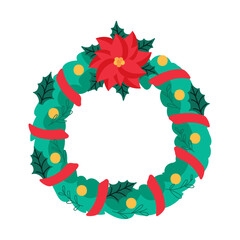 christmas garland ornament