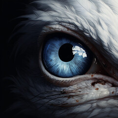 eye of the bird