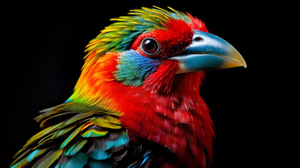 red and yellow macaw