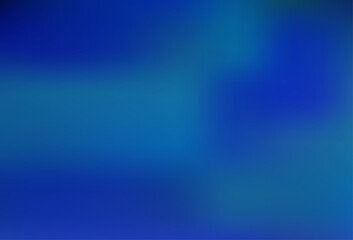 Dark BLUE vector blurred and colored template.