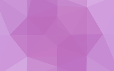 Light Purple vector triangle mosaic cover. A sample with polygonal shapes. Polygonal design for your web site.