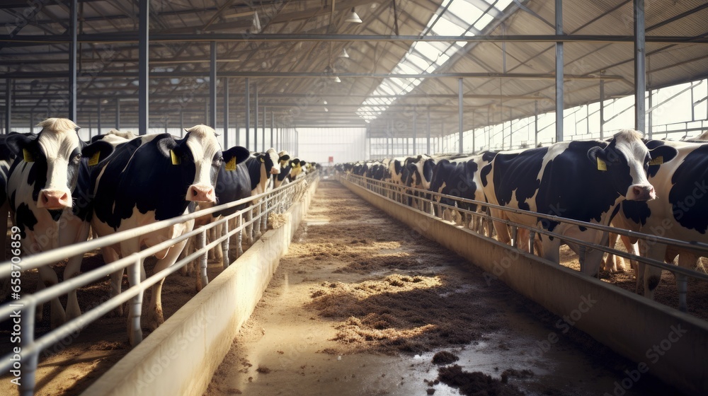 Poster cows bred in open stalls