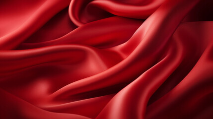 red satin background