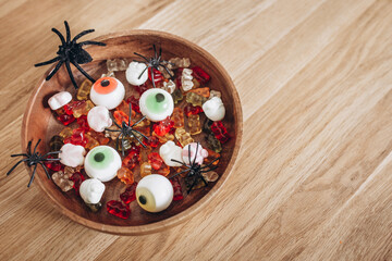Halloween Sweets Plate still life