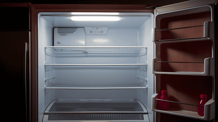 Devoid of Supplies, The Emptiness of a Fridge