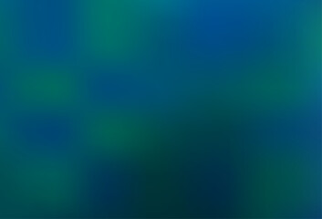 Light BLUE vector blurred and colored template.