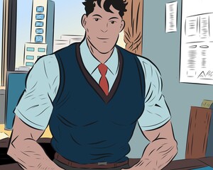 businessman working on laptop,man working in office infront of laptop,man sitting on chair in office