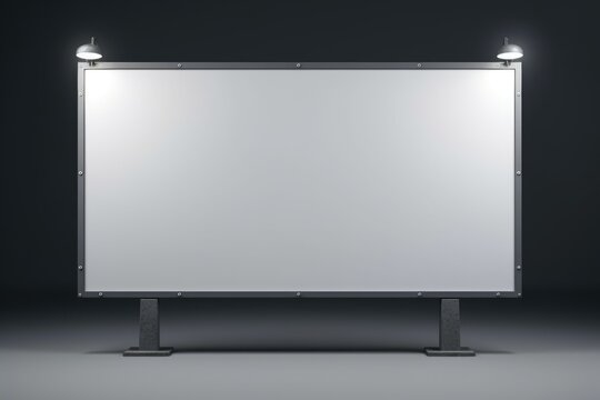 Billboard. Empty Billboard and advertising space. Mockup.