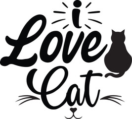Obraz premium Cat SVG Designs