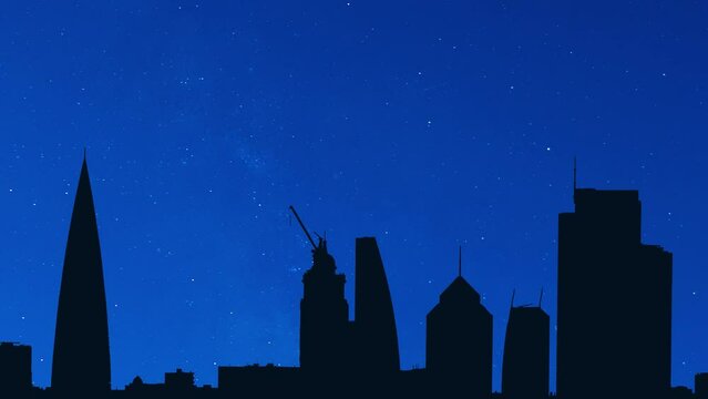 Riyadh, Saudi Arabia, KSA at night clear sky full of stars