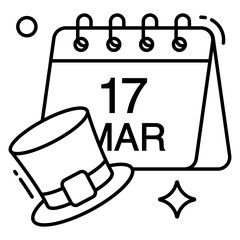 Vector design of saint Patrick's day 