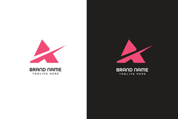 A letter modern logo 