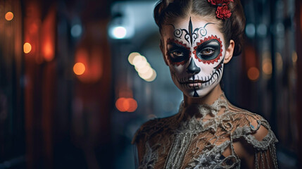 Young Woman Dressed For Day