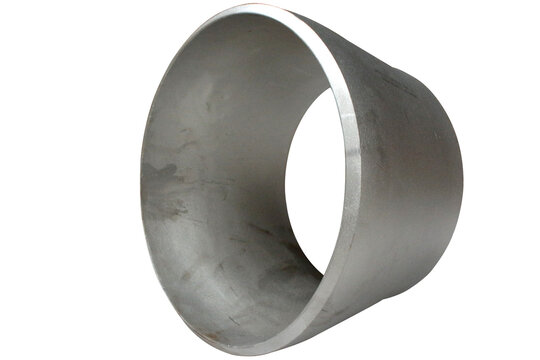 CONCENTRIC REDUCER, usually widely used for vertical lines or pipes