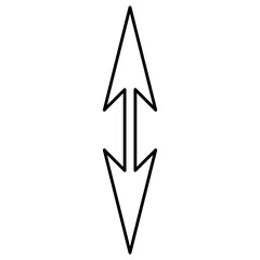 arrow line icon, design, symbol, set, pointer, arrow, vector, sign, collection, web, icon, direction, illustration, line, black, element, down, right, up, isolated, sketch, curve, cursor, simple, inte