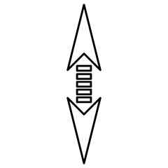 arrow line icon, design, symbol, set, pointer, arrow, vector, sign, collection, web, icon, direction, illustration, line, black, element, down, right, up, isolated, sketch, curve, cursor, simple, inte