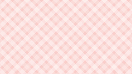 Diagonal white checkered in the pink background	