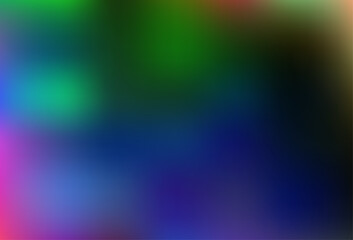 Dark Multicolor, Rainbow vector abstract template.