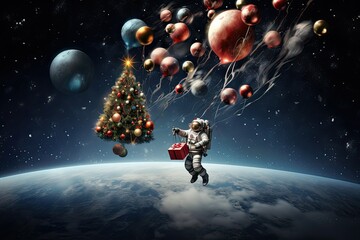 New Year's gifts in space