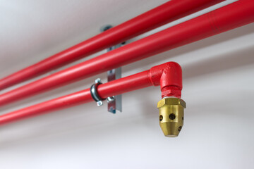Clean agent fire suppression system used in data centers, backup battery rooms, electrical rooms...