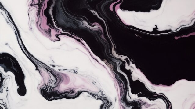 Marble ink abstract art from exquisite original painting for abstract background, multicolored, marble , black