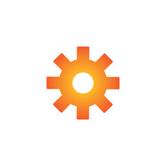 Color round creator logo icon.