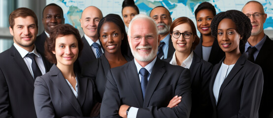 Business people, teamwork and meeting for strategy, planning applauding during meeting, or corporate brainstorming discussion at office. Group of diverse workplace employees in team collaboration