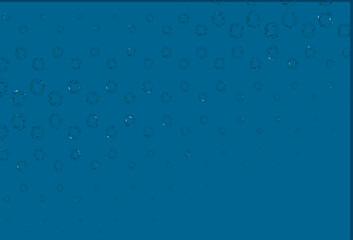 Light blue, green vector backdrop with dots.