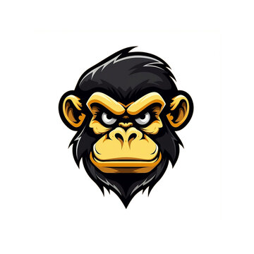 monkey face logo