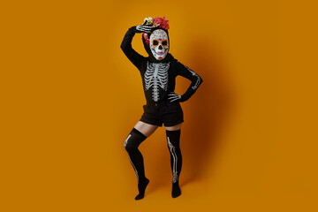 Day of the dead, sugar skull, halloween, calavera Catrina, Catrina costume.