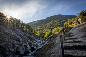 Los Pilones en el Valle del Jerte
