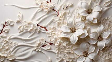 White Wedding pattern background stock photography