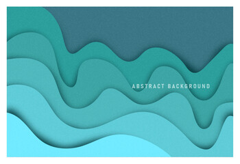 modern abstract background for template presentation with wave pattern