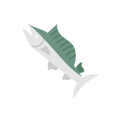 Spearfish icon in vector. Illustration