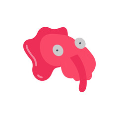 CuttleFish icon in vector. Illustration