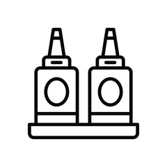sauces line icon. vector icon for your website, mobile, presentation, and logo design.