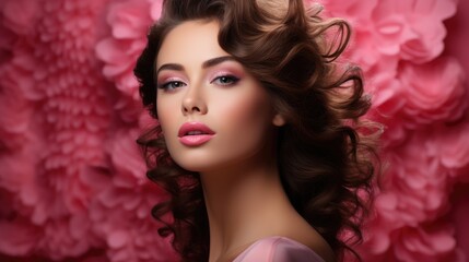 Beauty photography advertisement background