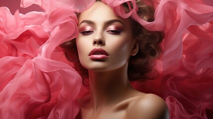 Beauty photography advertisement background