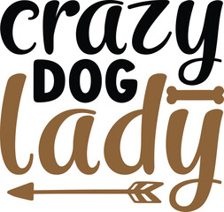 Crazy dog lady