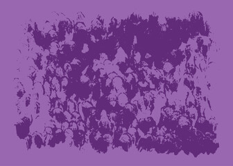 Fototapeta na wymiar Abstract purple paint texture for banner creating with vector gouache spot