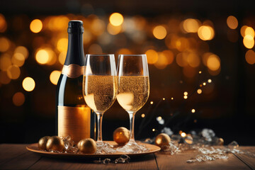 Romantic Champagne Date Night