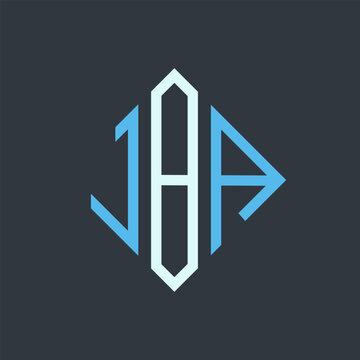 JBA letter logo design