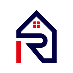 R House logo Design Idea